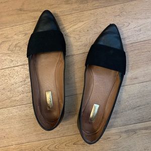 Halogen Black Flats